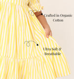 Sunbeam Organic Stripe Dress