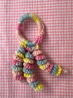Crochet Hair Bands with Hanging Curls - Multicolour