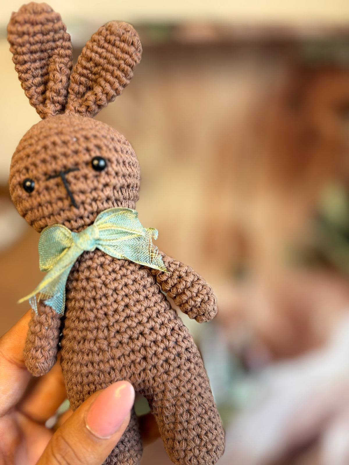 Handmade Crochet Bunny Toy