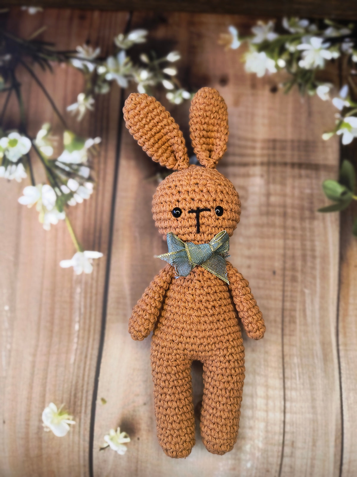 Handmade Crochet Bunny - Beige