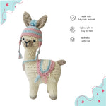 Handmade Crochet Llama Toy