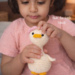 Handamde Crochet Duck Toy