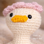 Handamde Crochet Duck Toy