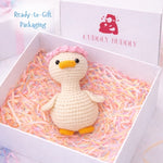 Handamde Crochet Duck Toy