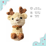 Crochet Reindeer Plush Toy