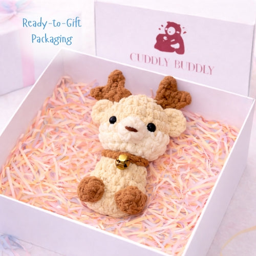 Crochet Reindeer Plush Toy