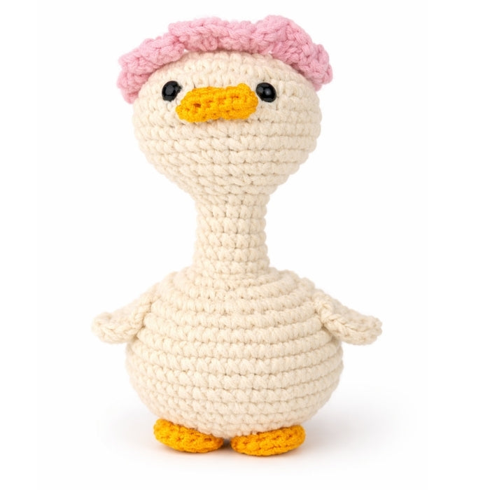 Handamde Crochet Duck Toy