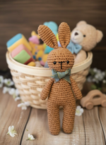 Handmade Crochet Bunny - Beige